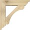 Ekena Millwork Legacy Traditional Rough Sawn Bracket w/ Offset Brace, Douglas Fir, 6"W x 22"D x 22"H BKT0604X22X22LEC01RDF - alternate 3
